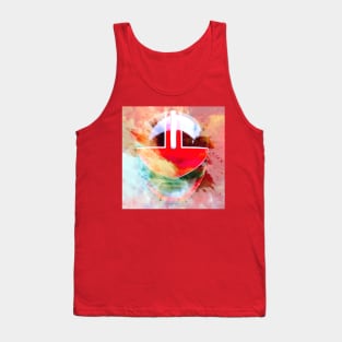 TIME FORCE RED RANGER IS THE GOAT PRTF Tank Top